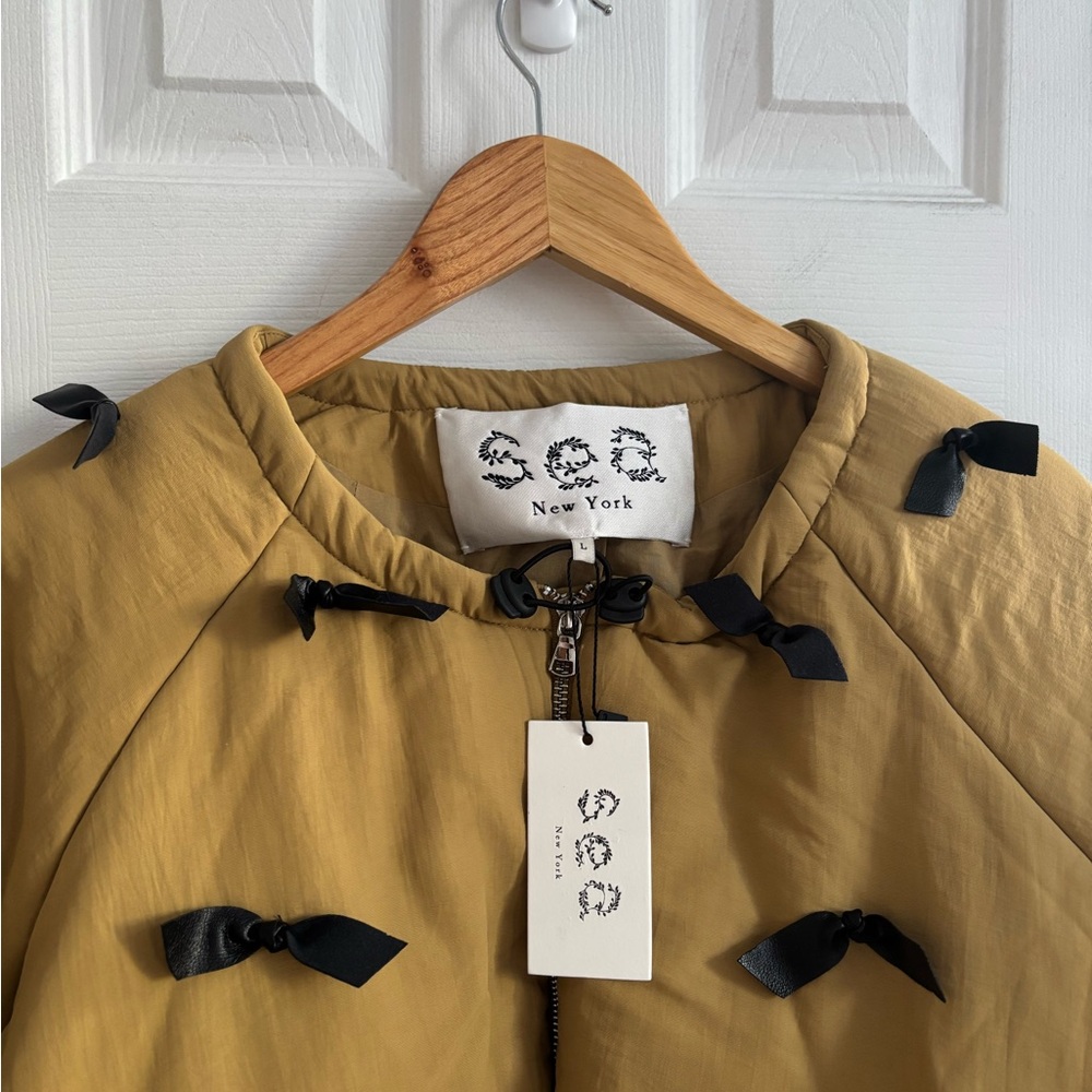 Sea New York Lucien Bow Zip Front Jacket - Picture 2 of 6